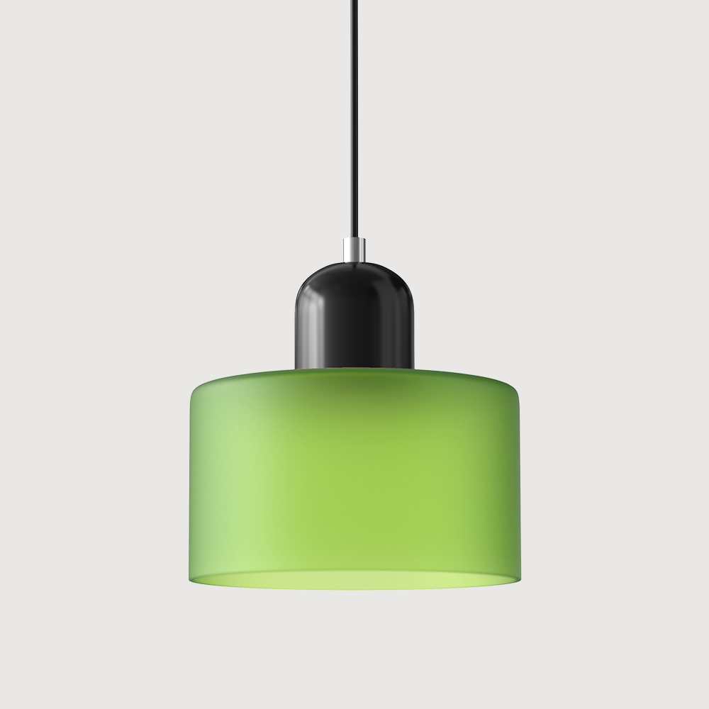 Bauhaus Style Glass Pendant Ceiling Light