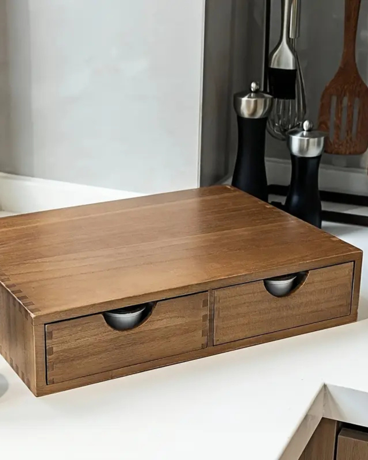 Wooden Coffee Pod Drawer Organizer
