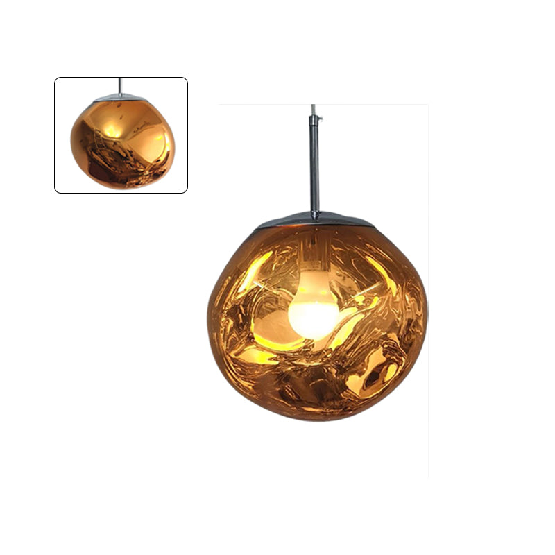 Modern Melt Glass Pendant Light for Elegant Indoor Spaces