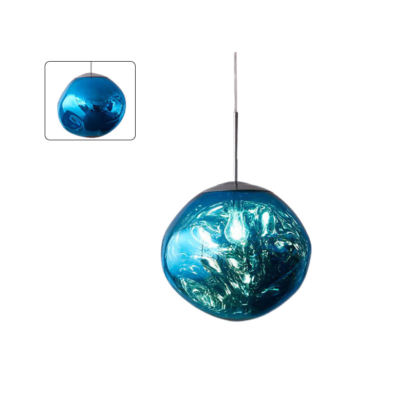 Modern Melt Glass Pendant Light for Elegant Indoor Spaces
