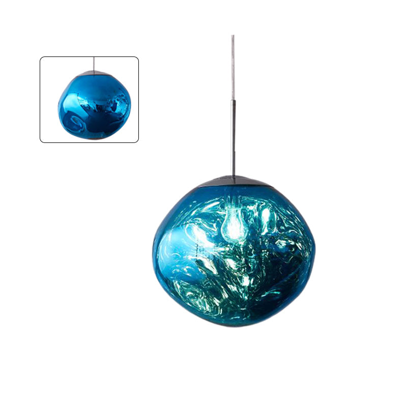 Modern Melt Glass Pendant Light for Elegant Indoor Spaces