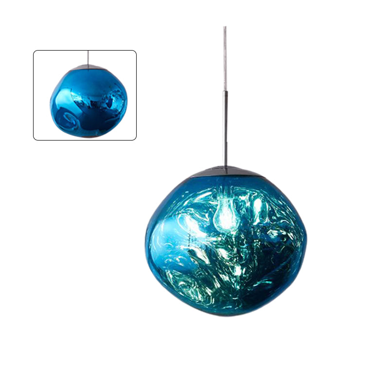 Modern Melt Glass Pendant Light for Elegant Indoor Spaces