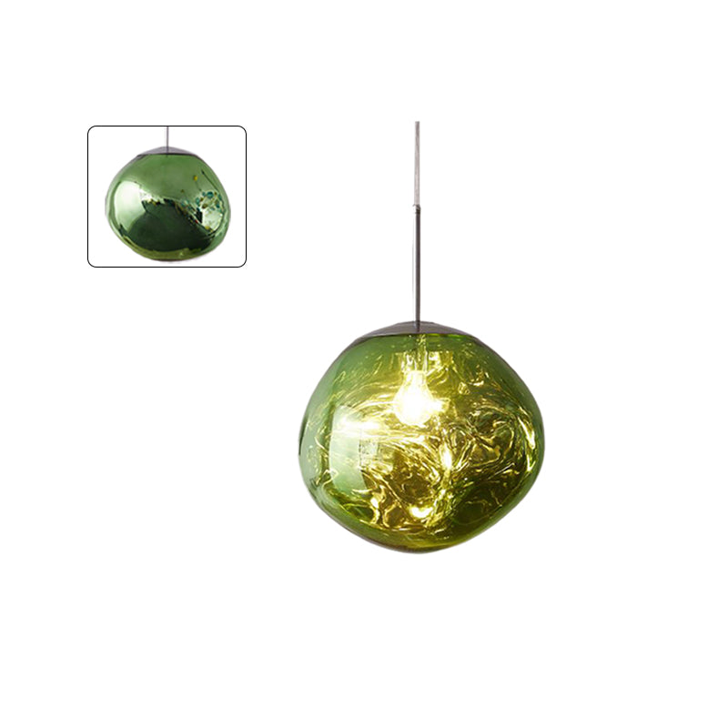 Modern Melt Glass Pendant Light for Elegant Indoor Spaces