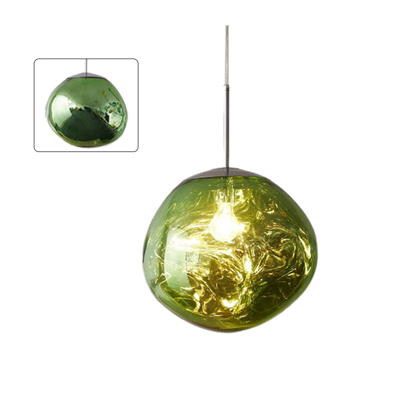Modern Melt Glass Pendant Light for Elegant Indoor Spaces