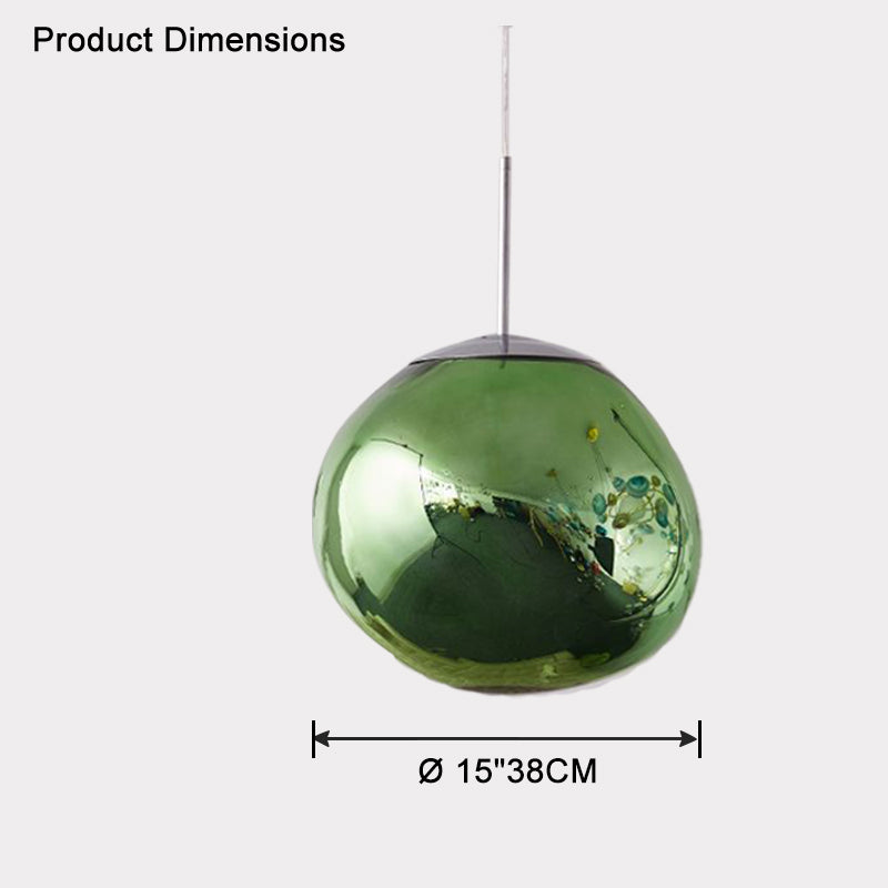 Modern Melt Glass Pendant Light for Elegant Indoor Spaces