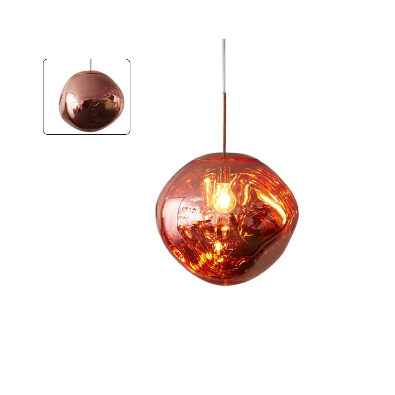 Modern Melt Glass Pendant Light for Elegant Indoor Spaces