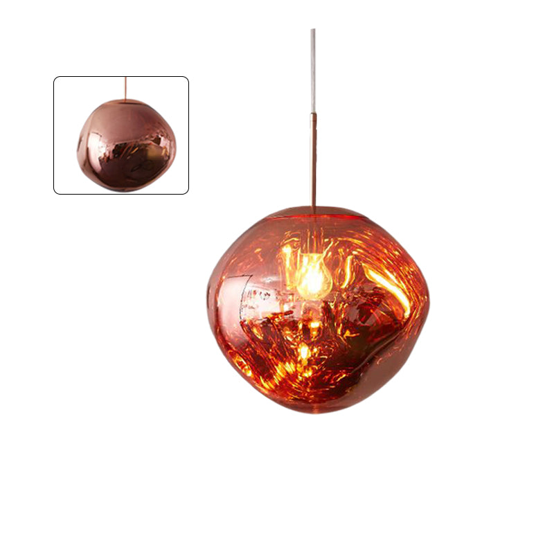 Modern Melt Glass Pendant Light for Elegant Indoor Spaces