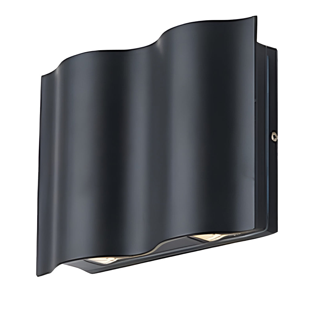 Modern Waterproof Arc LED Wall Light for Outdoor Up Down Lighting