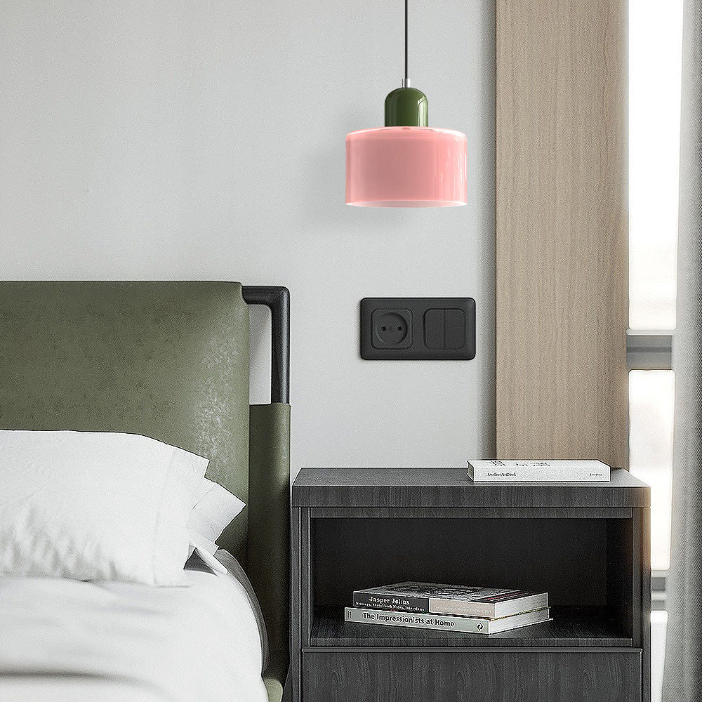 Bauhaus Style Glass Pendant Ceiling Light