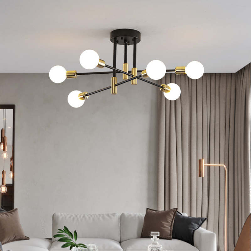 Nordic Black Modern Ceiling Light