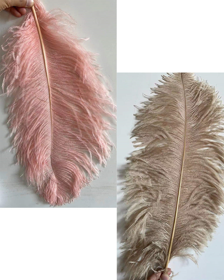 Feather Palm Tree Floor Lamp for Living Room or Bedroom