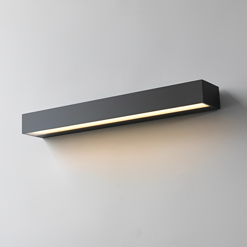 Modern Black LED Outdoor Wall Washer Light Waterproof