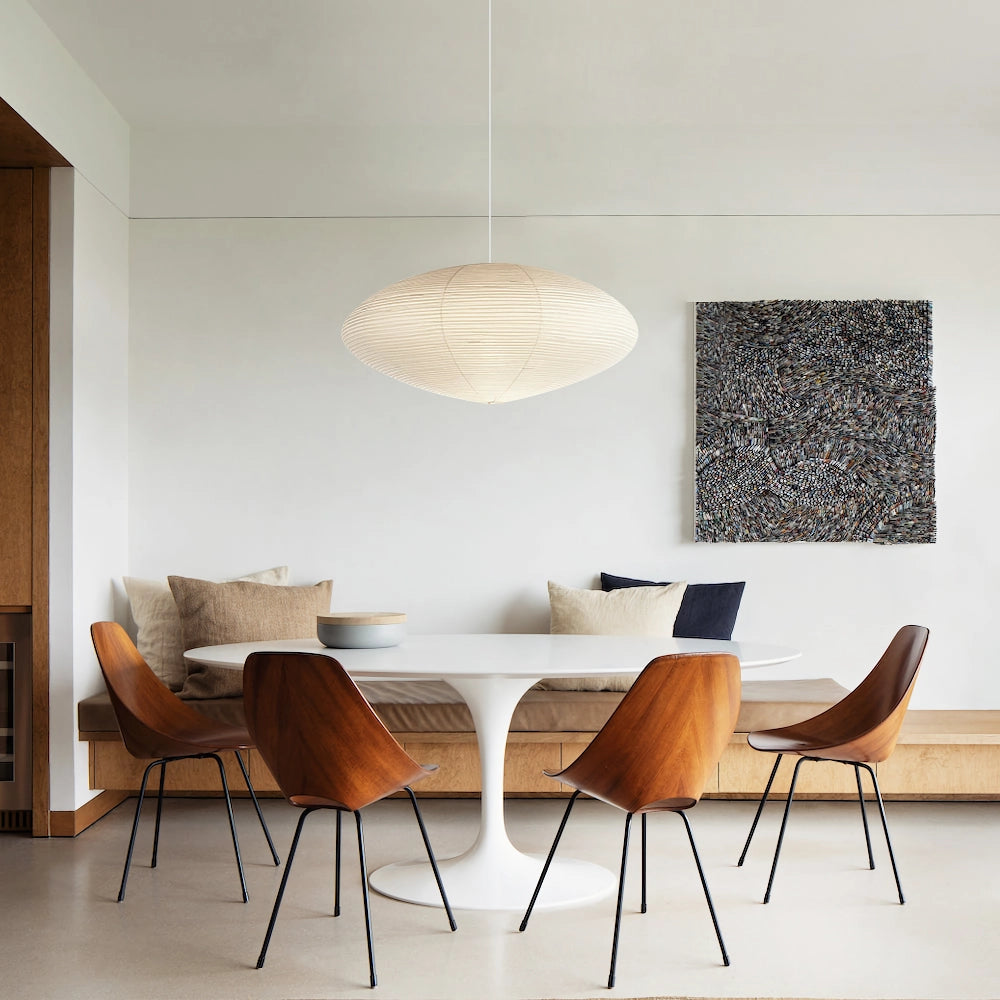 Modern Japanese Paper Lantern Pendant Light