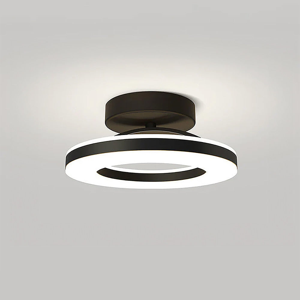 LED Ceiling Light in Modern Iron Design