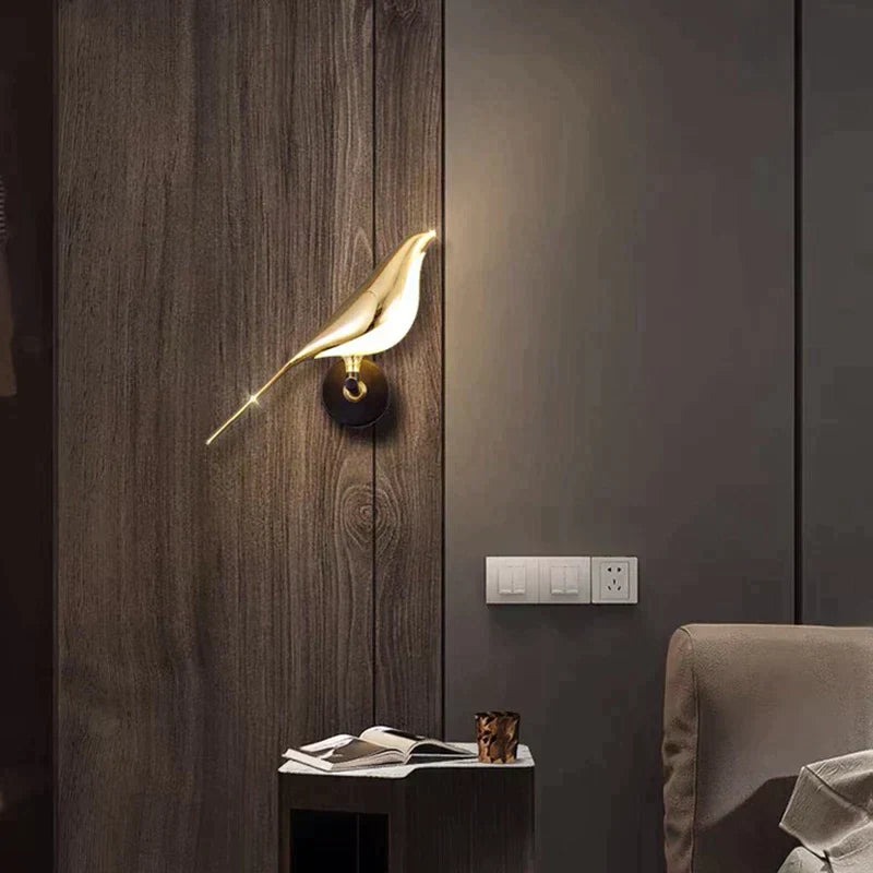 Modern Bird-Shaped LED Wall Lamp