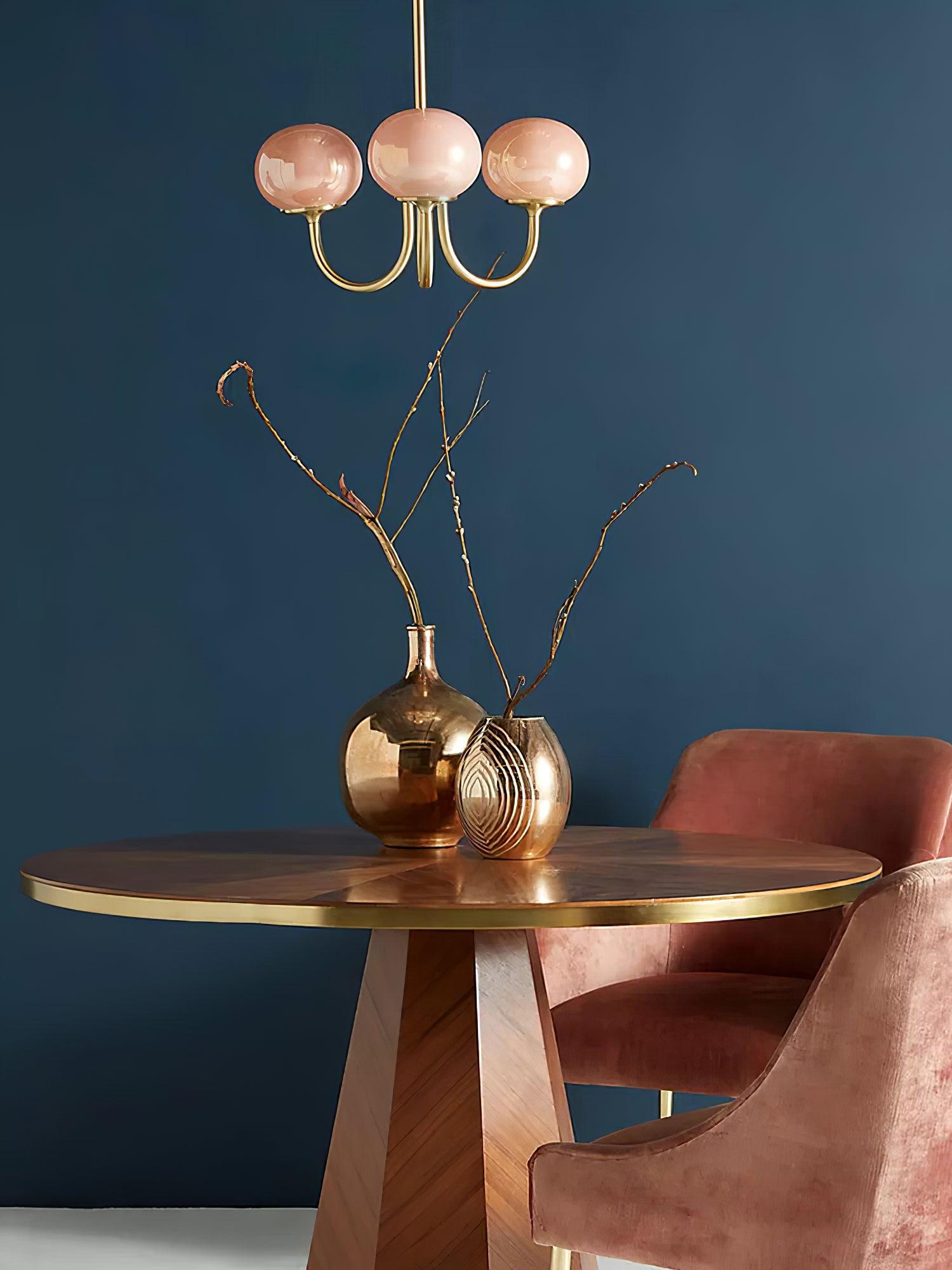 Modern Glass Globe Chandelier Ceiling Light Fixture