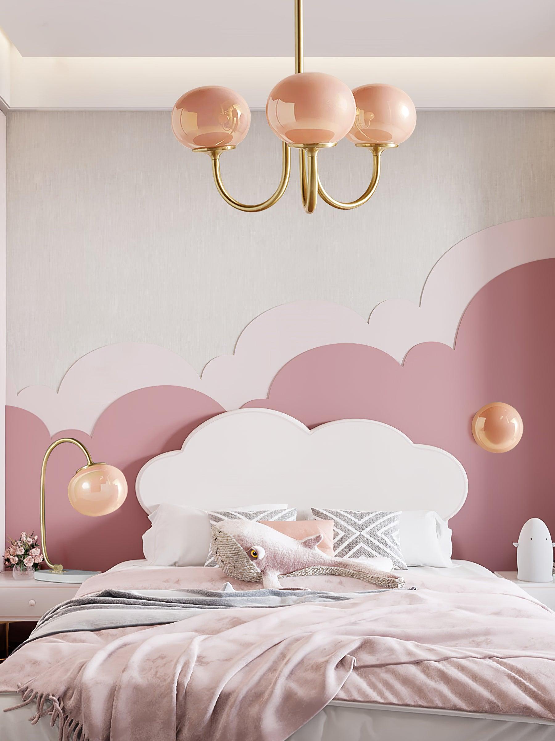 Modern Glass Globe Chandelier Ceiling Light Fixture