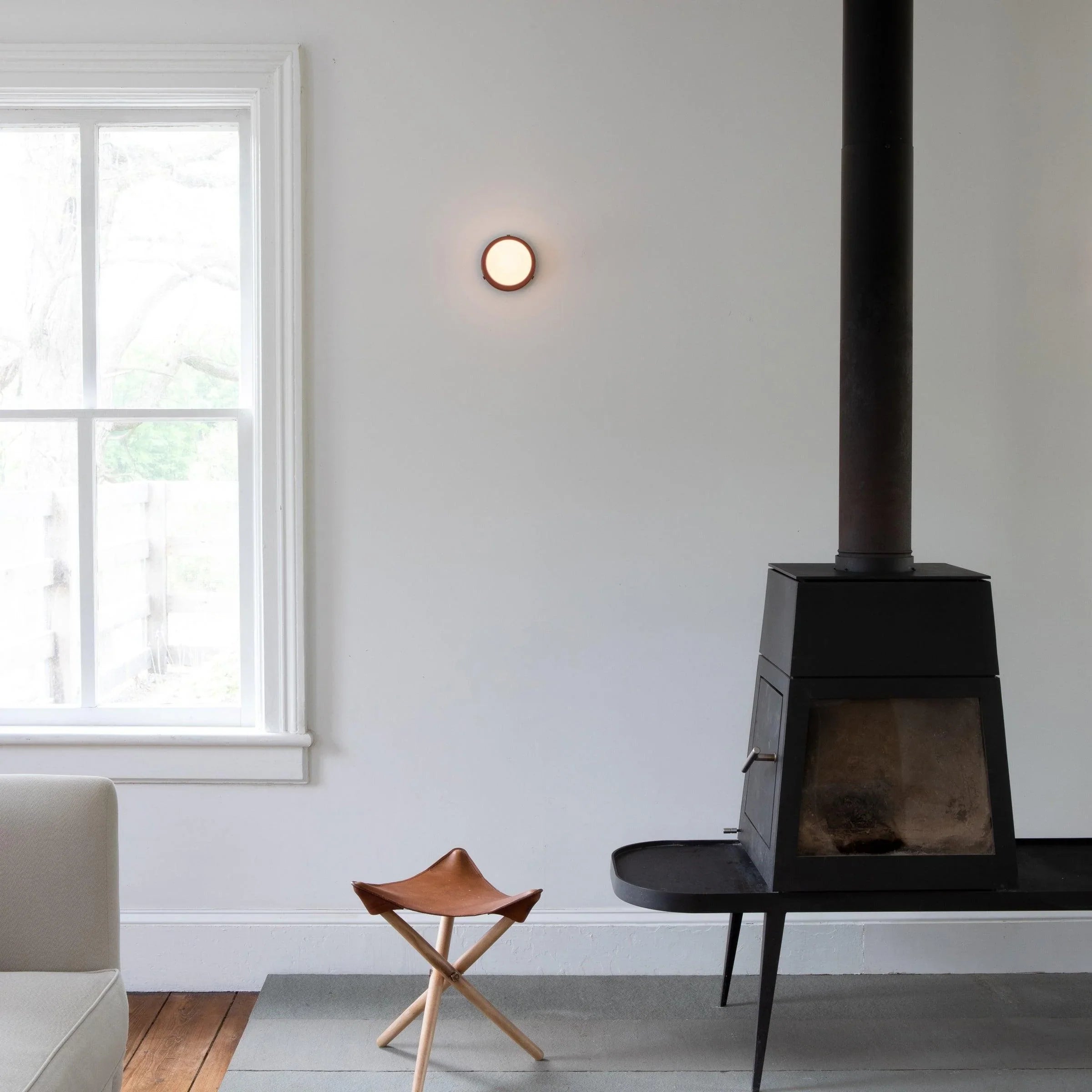 Nordic LED Glass Wall Light – Modern Wall-Mounted Lamp