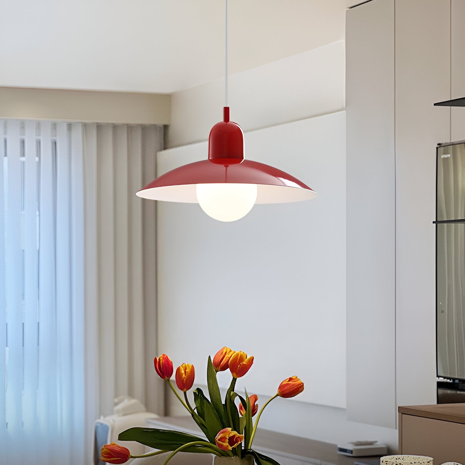 Nordic Modern Macaron Bauhaus Pendant Light