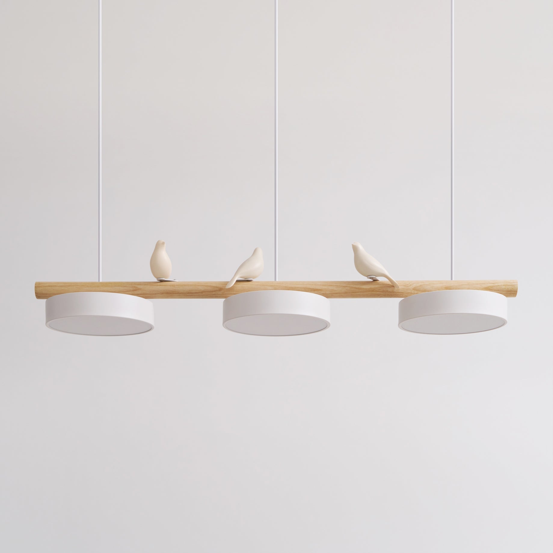 Bird Design Pendant Light with Adjustable LED and Dimmable Options