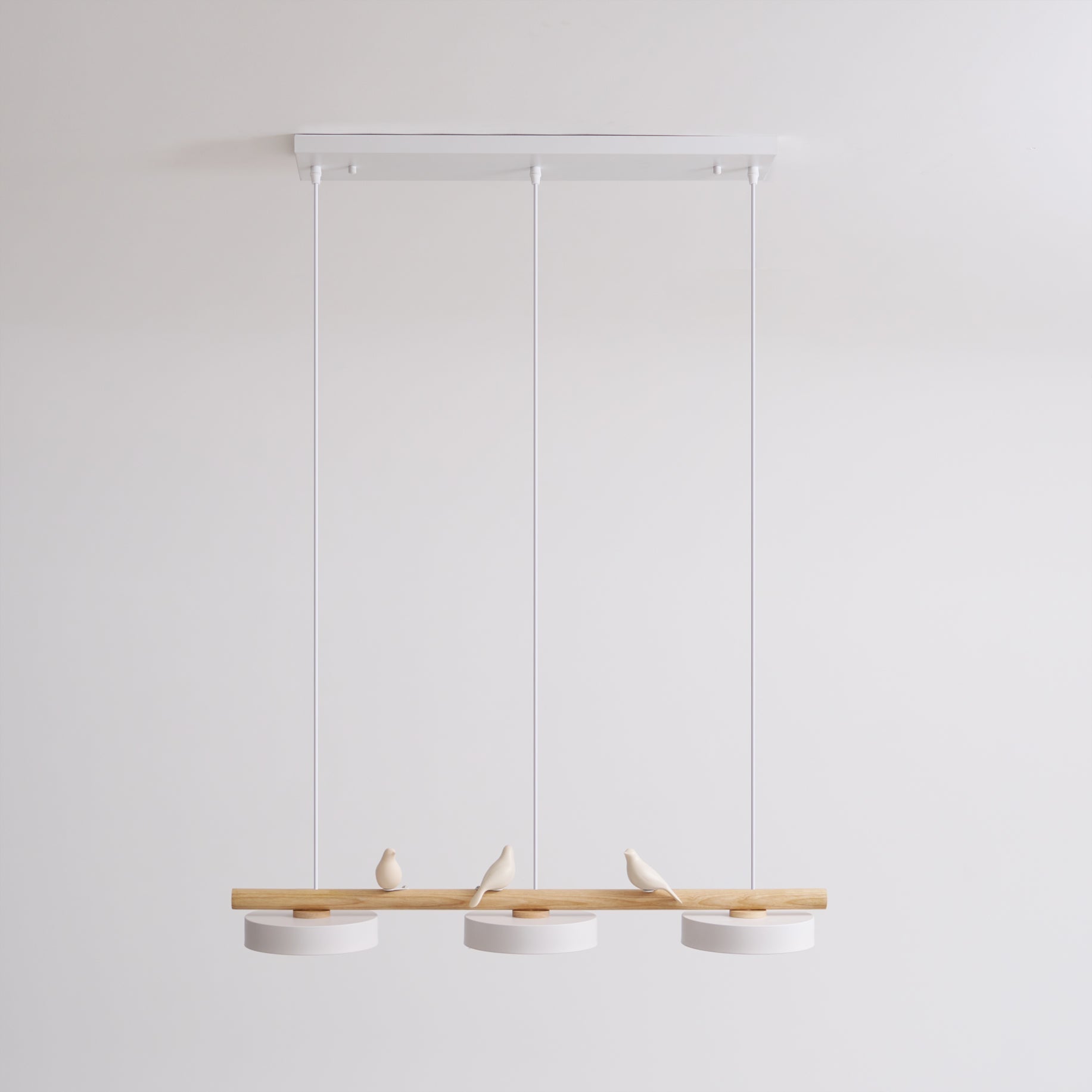 Bird Design Pendant Light with Adjustable LED and Dimmable Options