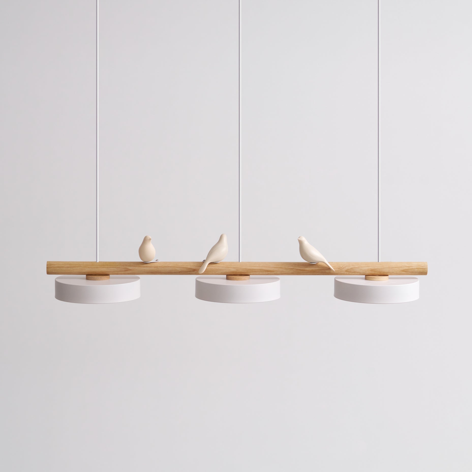 Bird Design Pendant Light with Adjustable LED and Dimmable Options