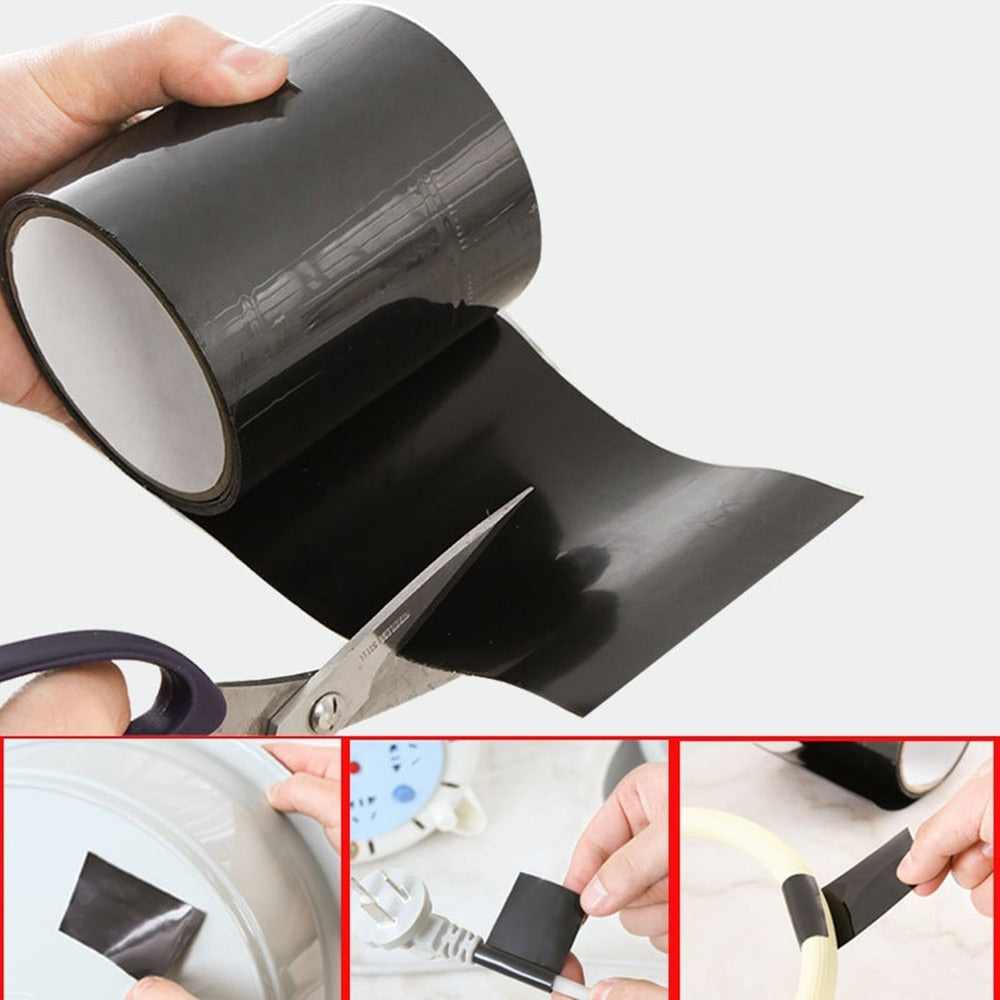 Waterproof Plumbing Leak Tape for Sealing and Repairing Surfaces – Strong Adhesion for Indoor and Outdoor Use 2