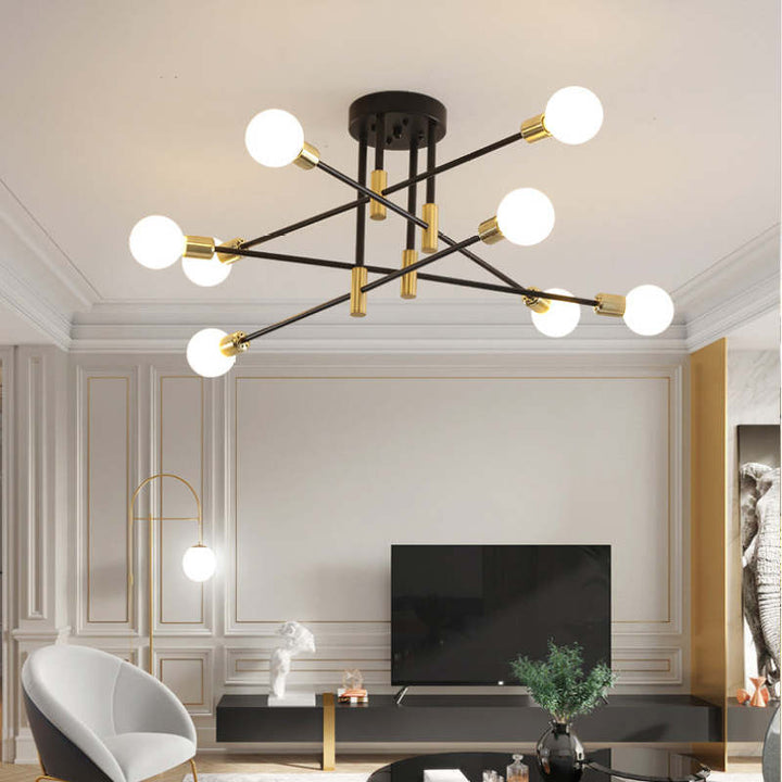 Nordic Black Modern Ceiling Light