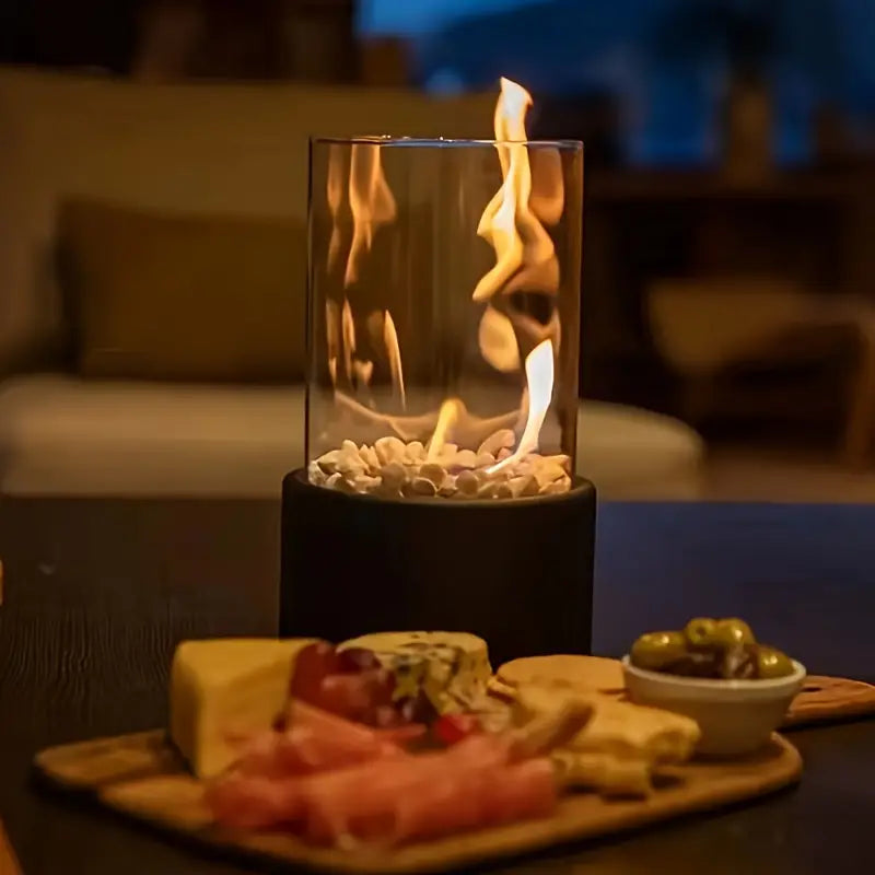 Eco Friendly Indoor Outdoor Tabletop Fire Pit Ethanol Burner