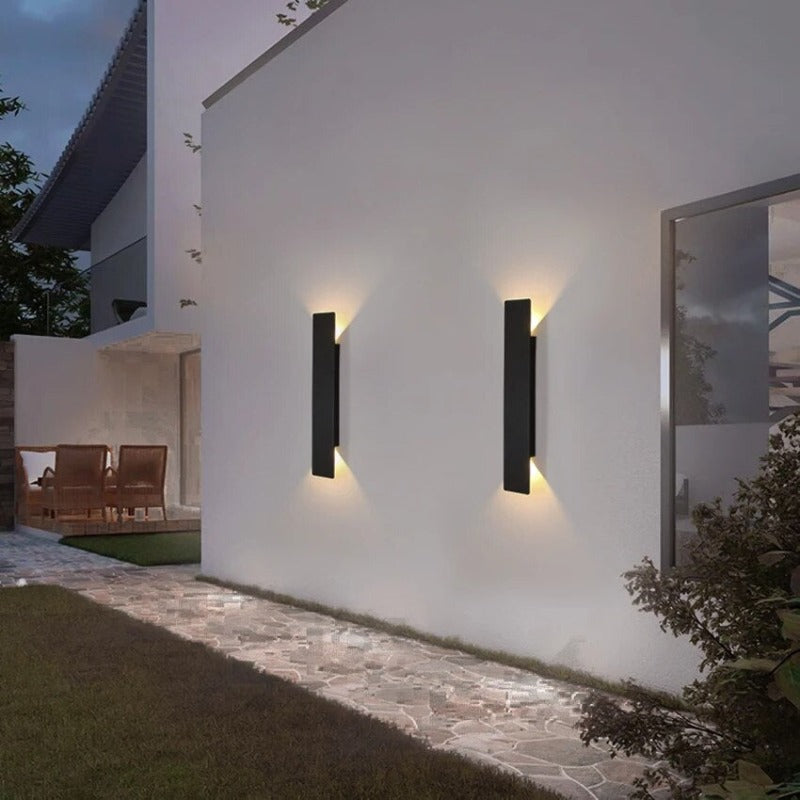 Outdoor LED Wall Light, Waterproof IP65 Garden and Patio Lamp