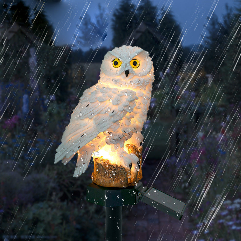 Solar Owl Garden Lights – Waterproof, LED
