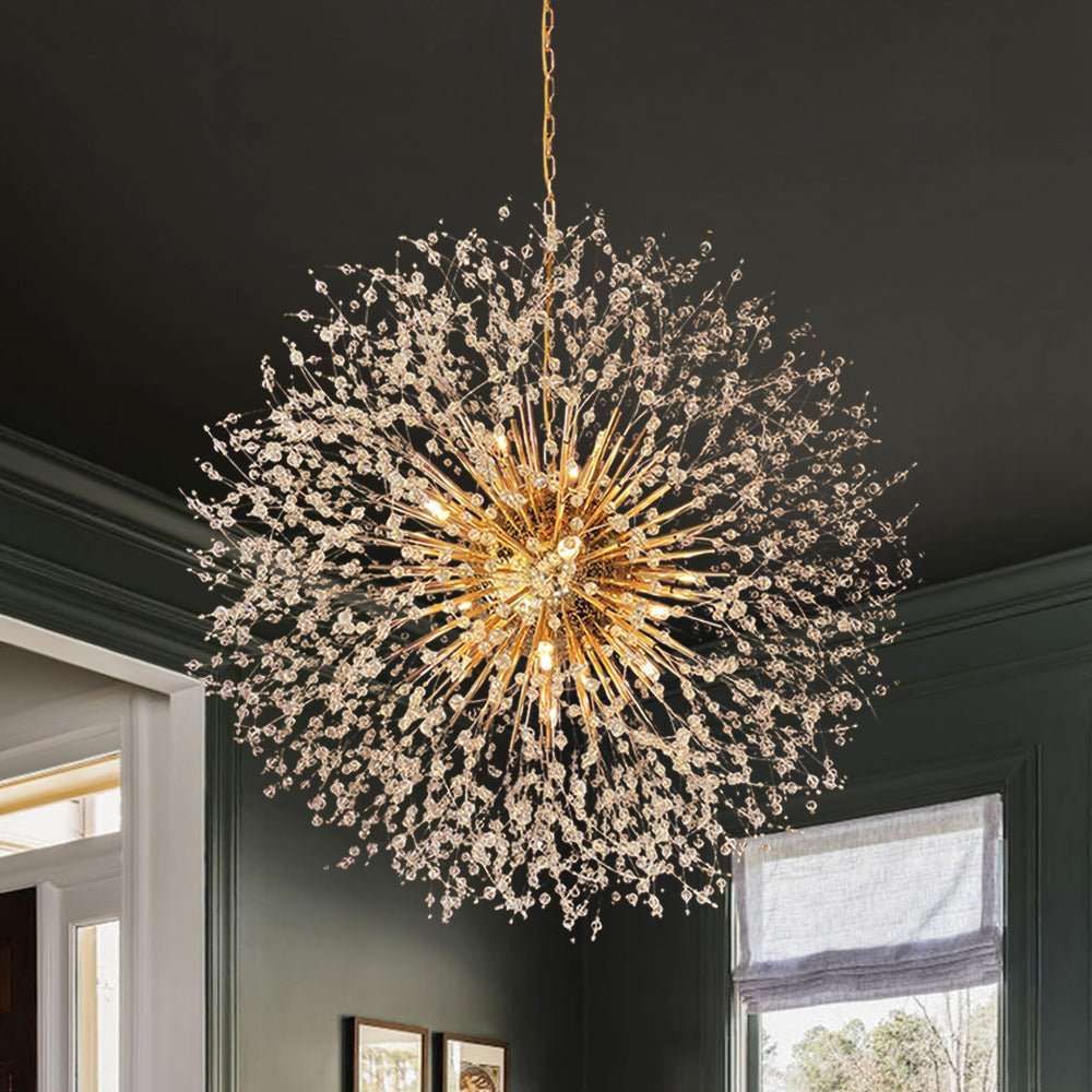 Luxury Firework Sputnik Chandelier 20-Light Oversized Modern Ceiling Light
