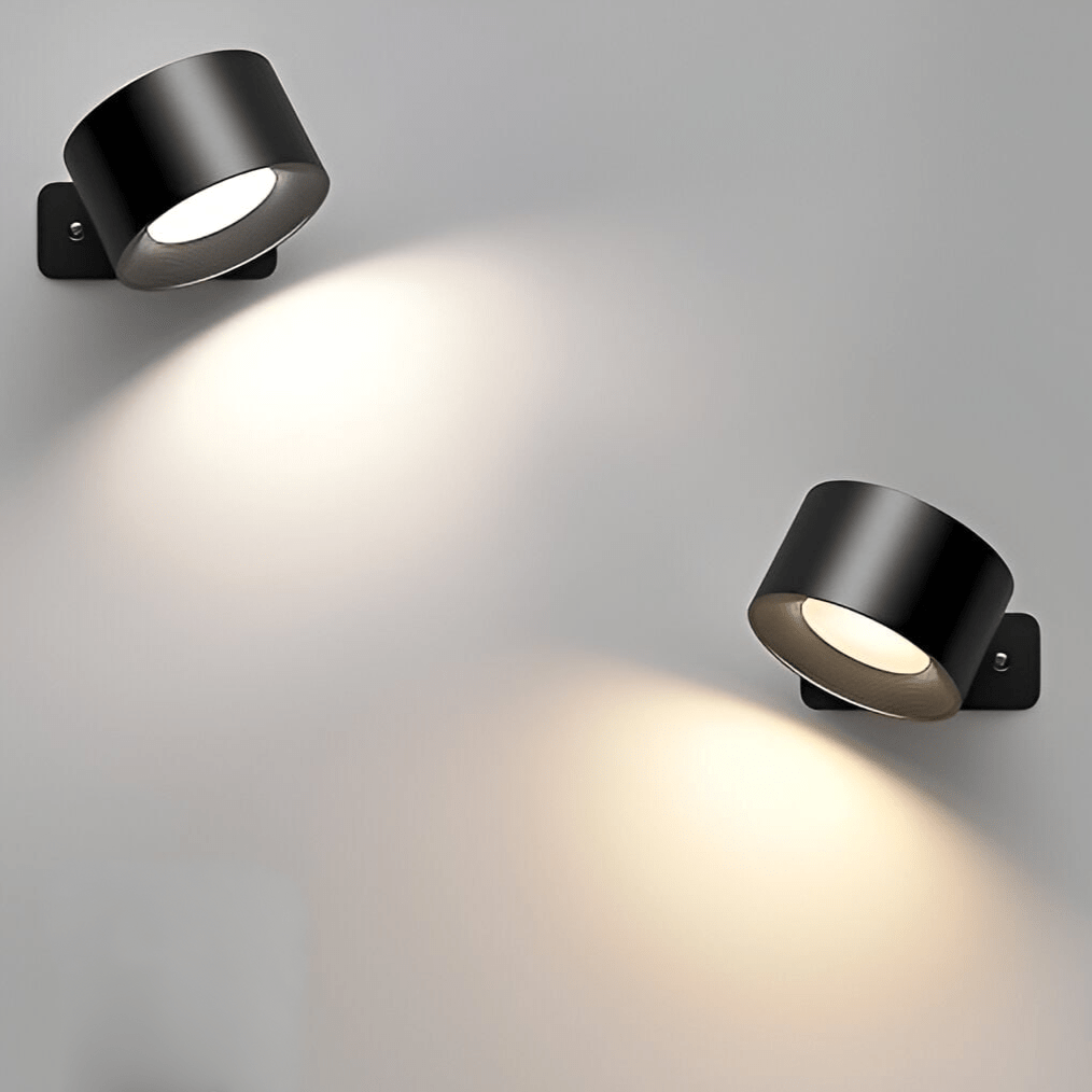 Rechargeable Battery Wall Light, Wireless Adjustable Lamp
